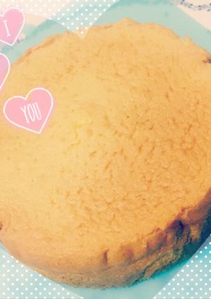スポンジケーキ-レシピのメイン写真