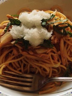 ツナとキノコの和風パスタ-レシピのメイン写真