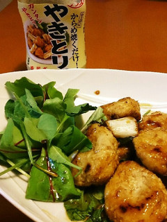 蓮根つくね☆焼き鳥たれ味-レシピのメイン写真
