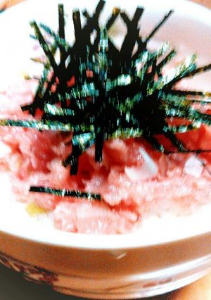 簡単☆手抜き☆ネギトロ丼☆ズボラ飯-レシピのメイン写真