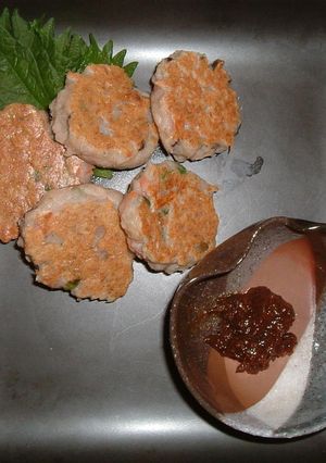 優しくヘルシー♪鱈と野菜のお焼き-レシピのメイン写真