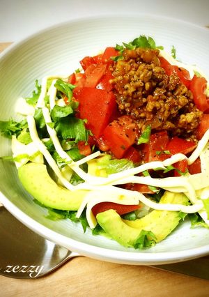 簡単！野菜たっぷり！ヘルシータコライス-レシピのメイン写真