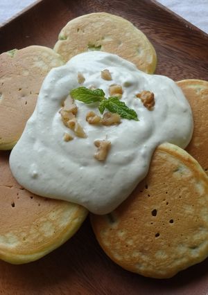 アボカドクリームのアボカドパンケーキ-レシピのメイン写真