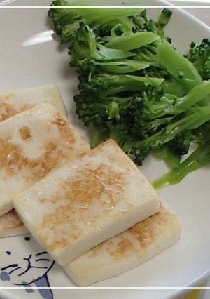 [離乳食中～後期]豆腐ステーキ-レシピのメイン写真