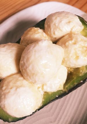 大腸に良い！アボカドのくるくる豆腐☆-レシピのメイン写真