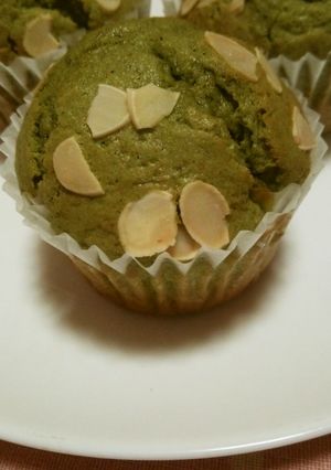 ♪マフイン♪抹茶-レシピのメイン写真