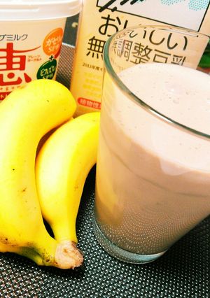女子♪バナナ豆乳ヨーグルトdrink★-レシピのメイン写真