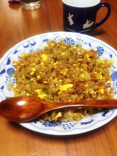 懐かし再現♪あのCMのカレーチャーハン-レシピのメイン写真
