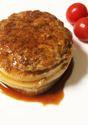 新玉バーグ-レシピのメイン写真