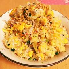 旨っ☆しらすと梅の焼き飯-レシピのメイン写真