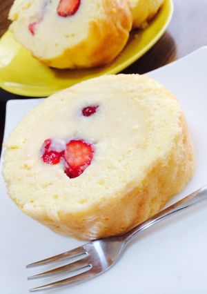 ふわふわ♪( ´▽`)ロールケーキ♪-レシピのメイン写真