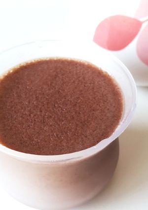 ココア豆乳プリン-レシピのメイン写真