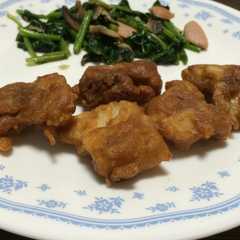 รูปของ 腎臓にやさしい：舌平目のカレー粉揚げ