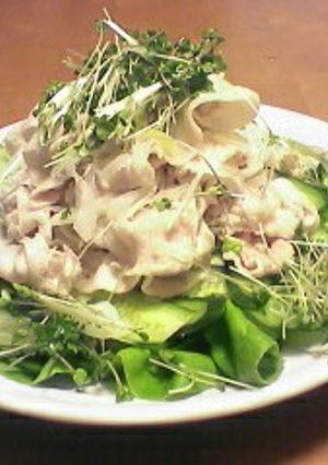 ♥☆野菜たっぷり♪豚しゃぶサラダ-レシピのメイン写真