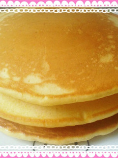 手作りホットケーキ♪分量簡単-レシピのメイン写真