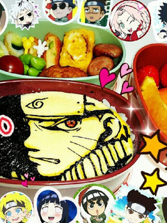 オブラートでNARUTOキャラ弁-レシピのメイン写真