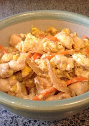 我が家の普通の 親子丼-レシピのメイン写真