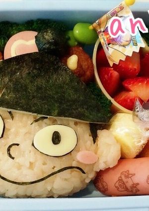 園児キャラ弁 座敷わらし 妖怪ウォッチ-レシピのメイン写真