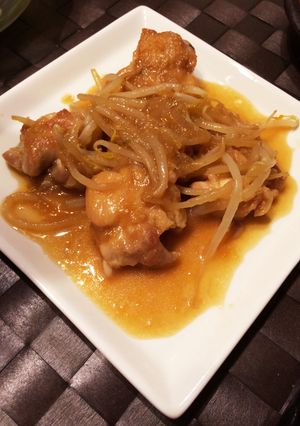 新玉ねぎで柔らかチキン-レシピのメイン写真