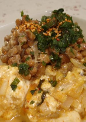 ☆キムチ豆腐に納豆☆-レシピのメイン写真