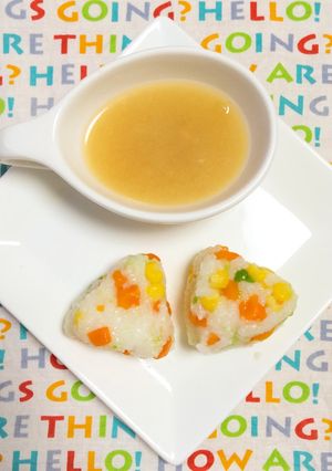 離乳食 中期【ミックスベジタブル】-レシピのメイン写真