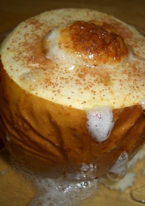 練乳で焼きりんご-レシピのメイン写真