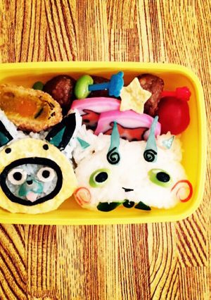 USAピョン&コマさん弁当-レシピのメイン写真