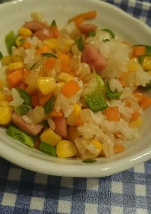 マグマ塩でカンタン焼き飯-レシピのメイン写真