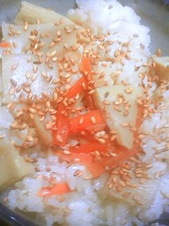 我が家のたけのこごはん-レシピのメイン写真