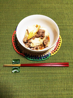 ご飯がすすむ!水切り不要の肉豆腐-レシピのメイン写真