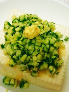 中華風冷やっこ-レシピのメイン写真