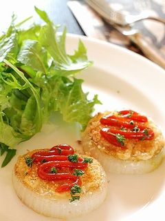 まんまる新玉ねぎのマヨパン粉焼き-レシピのメイン写真