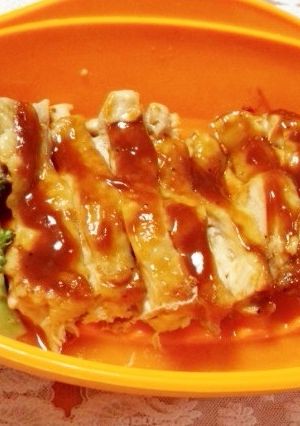 シリコンスチーマーで簡単和風BBQチキン-レシピのメイン写真