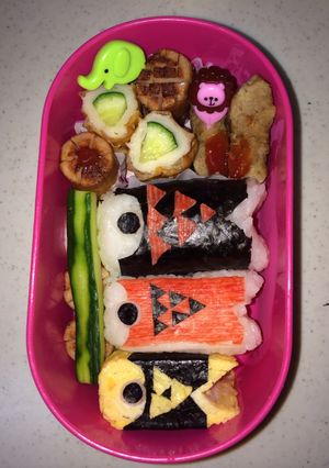 こいのぼり キャラ弁 簡単♡-レシピのメイン写真