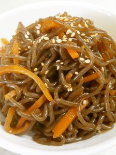 糸こんにゃくと人参のきんぴら-レシピのメイン写真