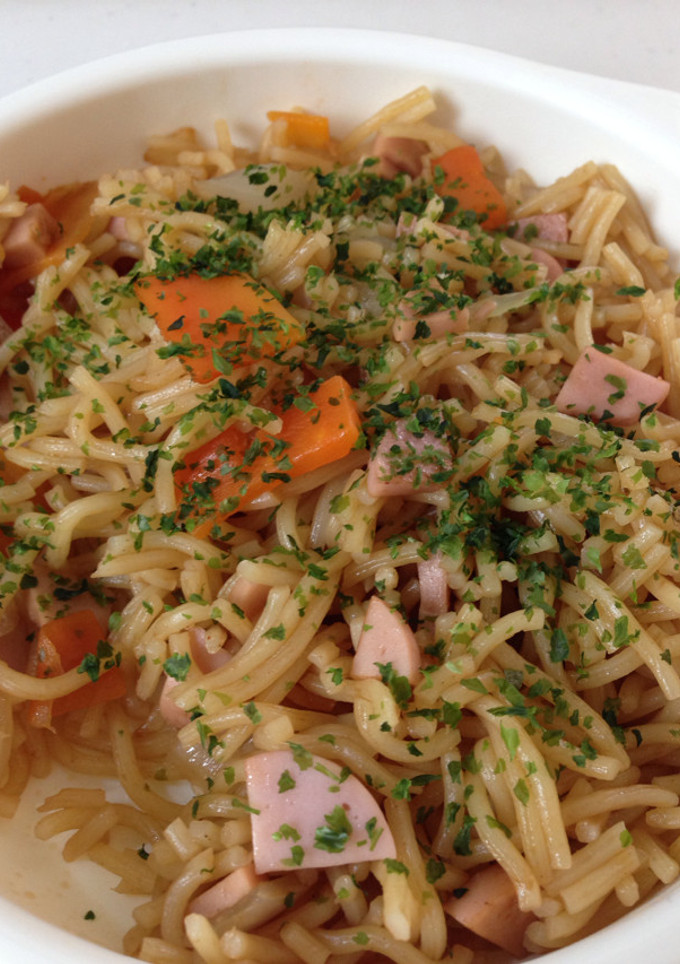 幼児食焼きそばとママの焼きそば-レシピのメイン写真