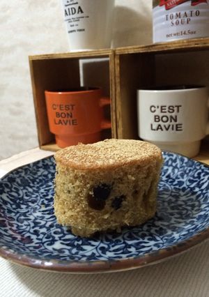 ＨMで簡単♪炊飯器で作る黒豆きなこケーキ-レシピのメイン写真
