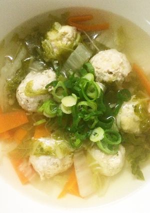 【エリミネーションダイエット】鶏団子汁-レシピのメイン写真