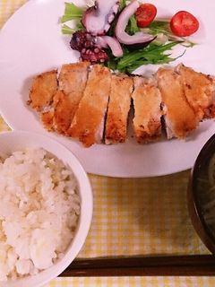卵なし!焼きとんかつ-レシピのメイン写真