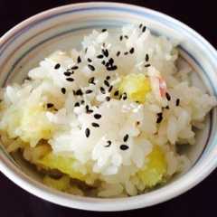 รูปของ さつま芋ご飯
