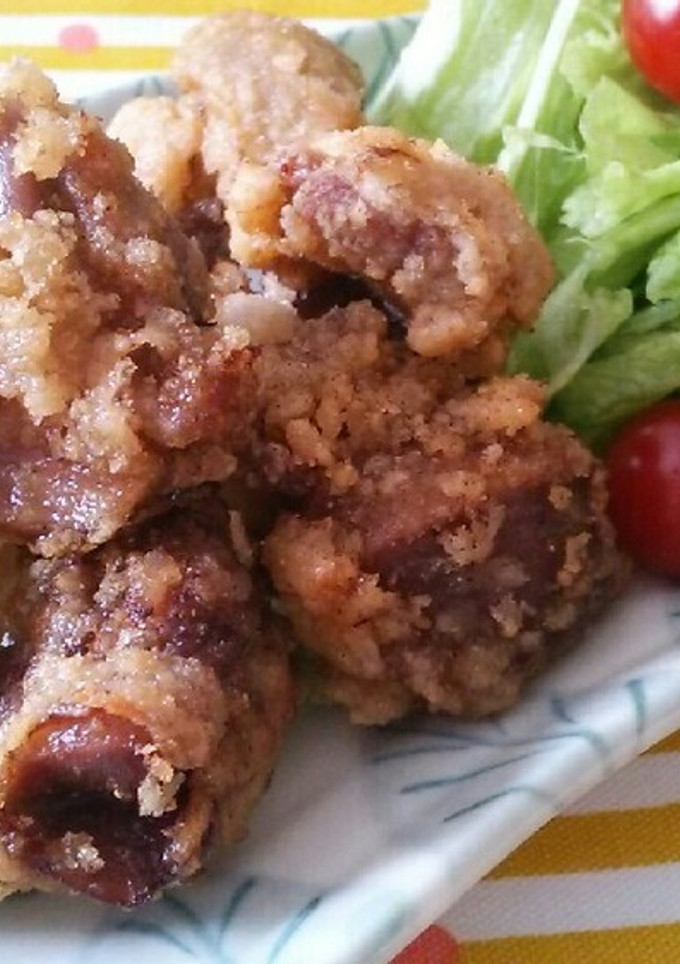 砂ずりのサクサクからあげ-レシピのメイン写真