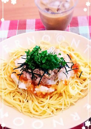 ツナと大根おろしの超簡単パスタ-レシピのメイン写真