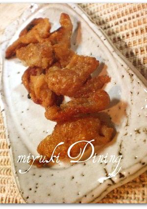 鶏皮だけ-レシピのメイン写真