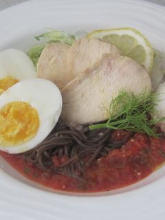 冷たいトマト蕎麦-レシピのメイン写真