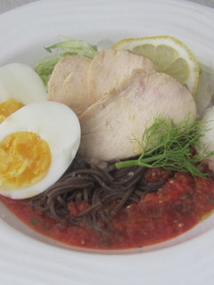 冷たいトマト蕎麦-レシピのメイン写真