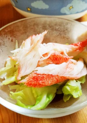 茹でただけ！春キャベツ-レシピのメイン写真