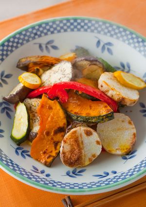 グリル野菜のオイルかけ-レシピのメイン写真