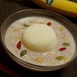 雪見で*バナナミルクぜんざい