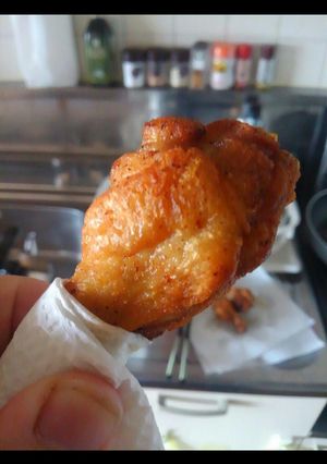 鳥手羽皮パリチキン！！-レシピのメイン写真