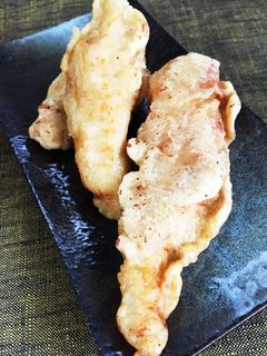 うどん!ぶっかけうどんに!かしわ天-レシピのメイン写真